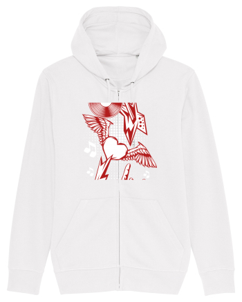 Rock Music Lover White