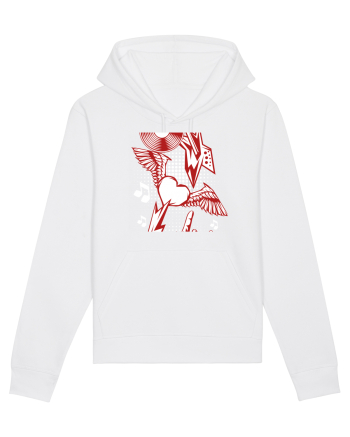 Rock Music Lover White