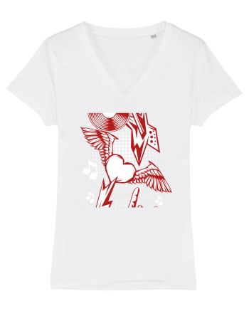 Rock Music Lover White