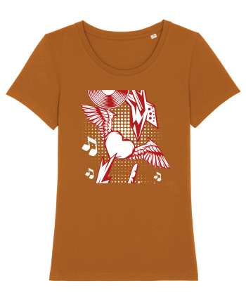 Rock Music Lover Roasted Orange