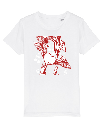 Rock Music Lover White