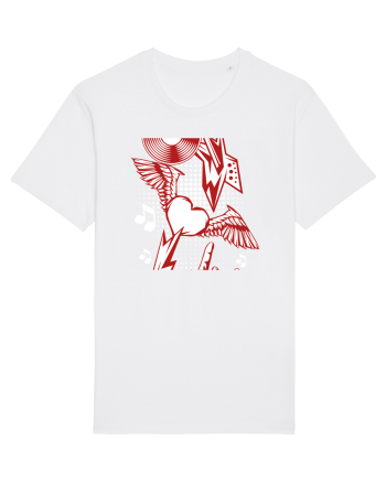 Rock Music Lover White