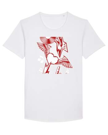 Rock Music Lover White