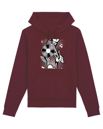 Rock Music Lover Burgundy