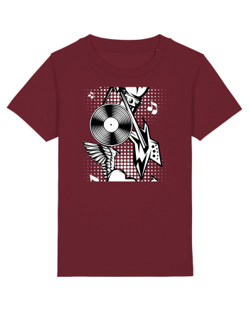 Rock Music Lover Burgundy
