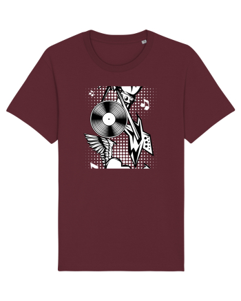 Rock Music Lover Burgundy