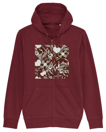 Rock Music Lover Burgundy