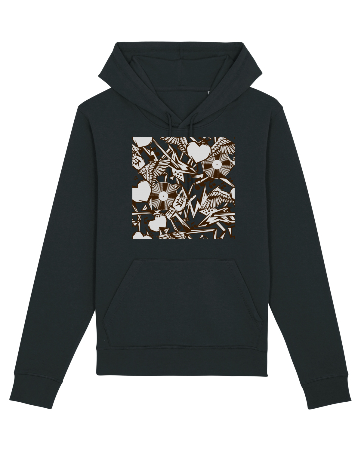 Hanorac Unisex Drummer Black