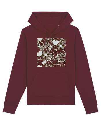 Rock Music Lover Burgundy