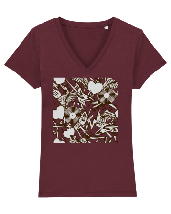 Rock Music Lover Burgundy