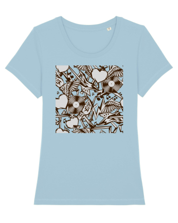 Rock Music Lover Sky Blue