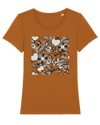 Rock Music Lover Roasted Orange