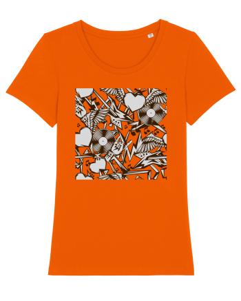 Rock Music Lover Bright Orange