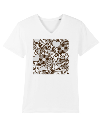 Rock Music Lover White