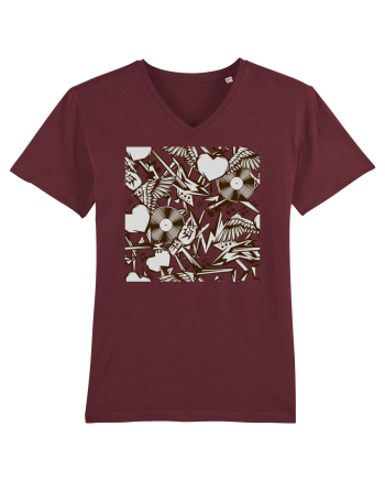 Rock Music Lover Burgundy