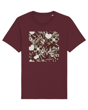 Rock Music Lover Burgundy