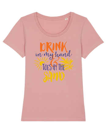 Drink In My Hand Toes In The Sand Canyon Pink