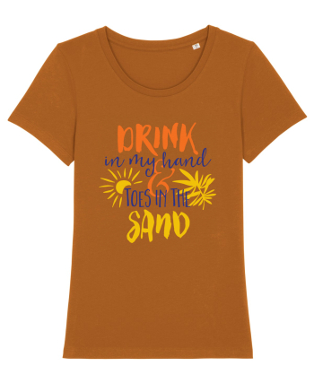 Drink In My Hand Toes In The Sand Roasted Orange