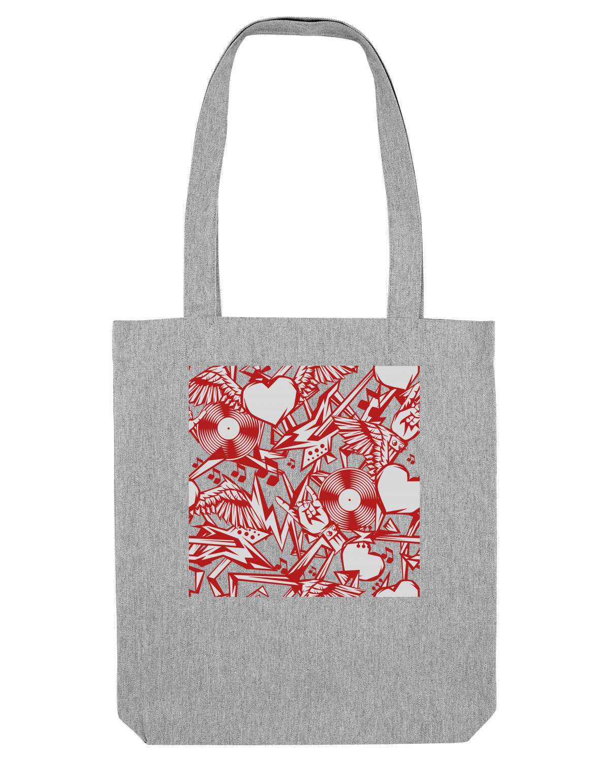 Sacoșă textilă Heather Grey