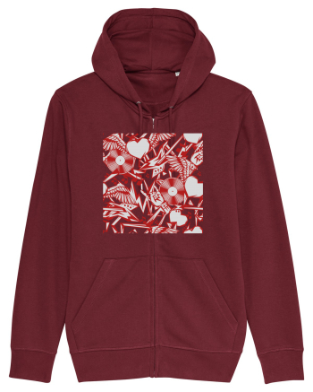 Rock Music Lover Burgundy