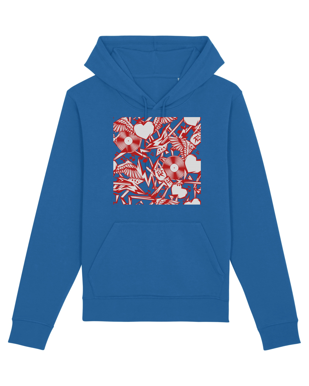 Hanorac Unisex Drummer Royal Blue