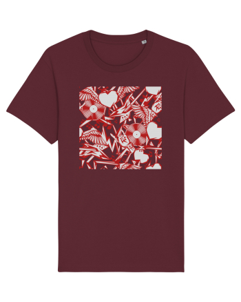 Rock Music Lover Burgundy