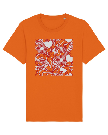Rock Music Lover Bright Orange
