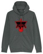Rock Music Lover Hanorac cu fermoar Unisex Connector