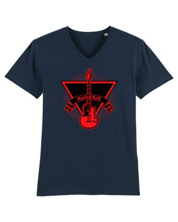 Rock Music Lover French Navy