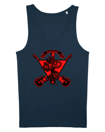 Rock Music Lover Navy