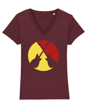Rock Music Lover Burgundy