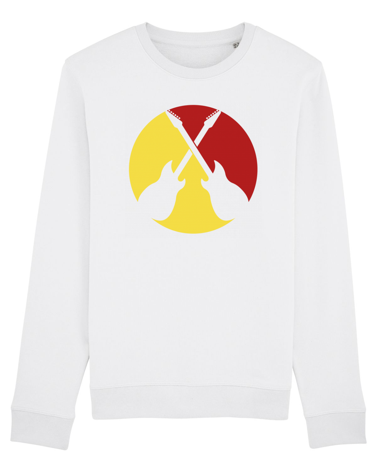 Bluză mânecă lungă Unisex Rise White