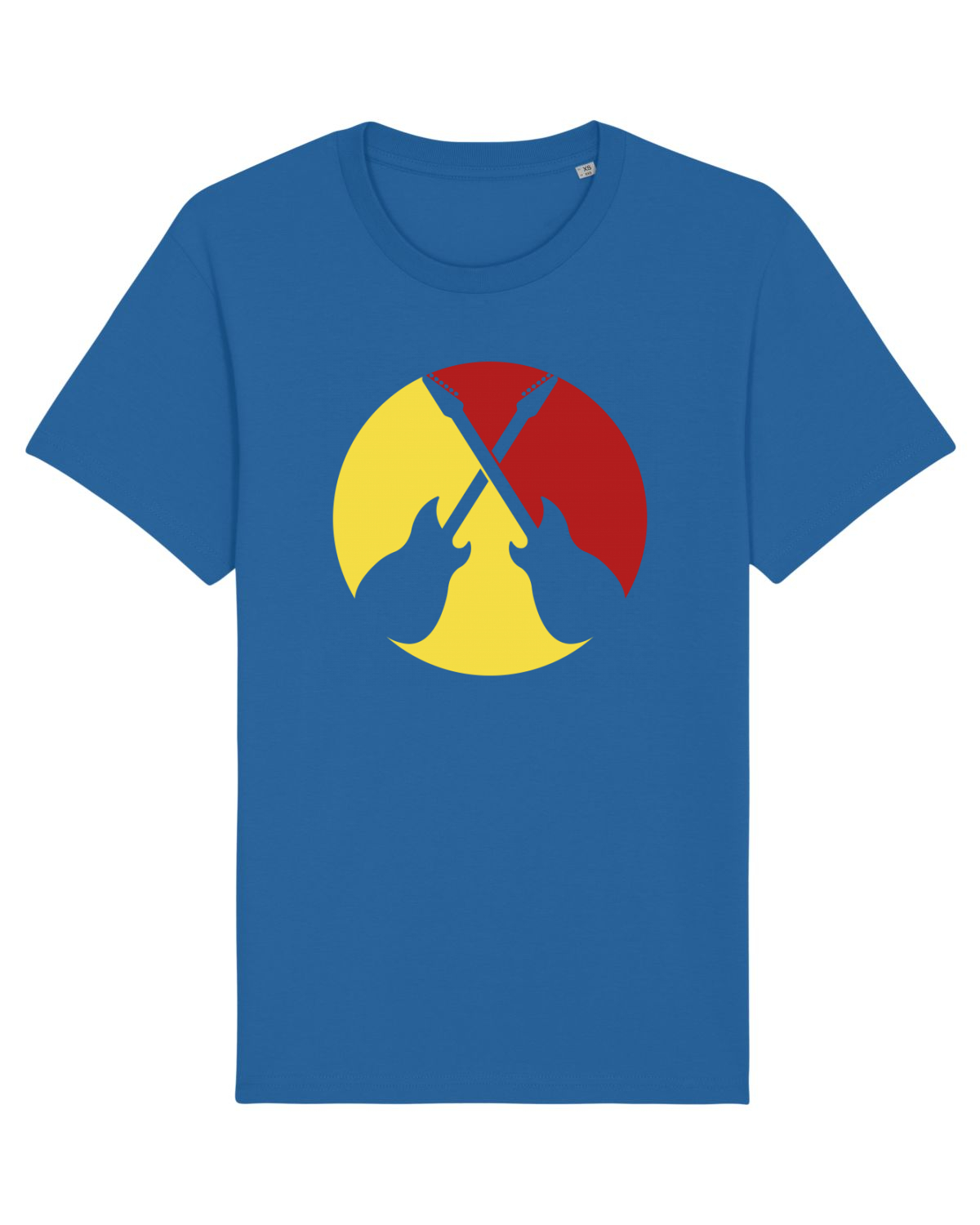 Tricou mânecă scurtă Unisex Rocker Royal Blue
