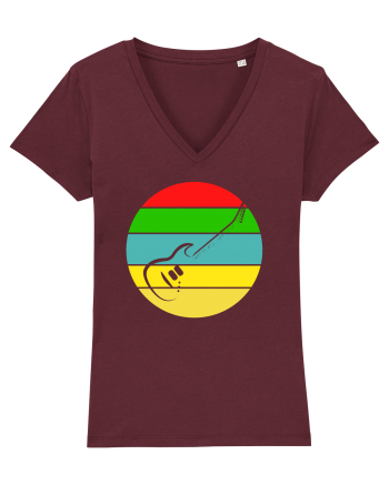 Rock Music Lover Burgundy