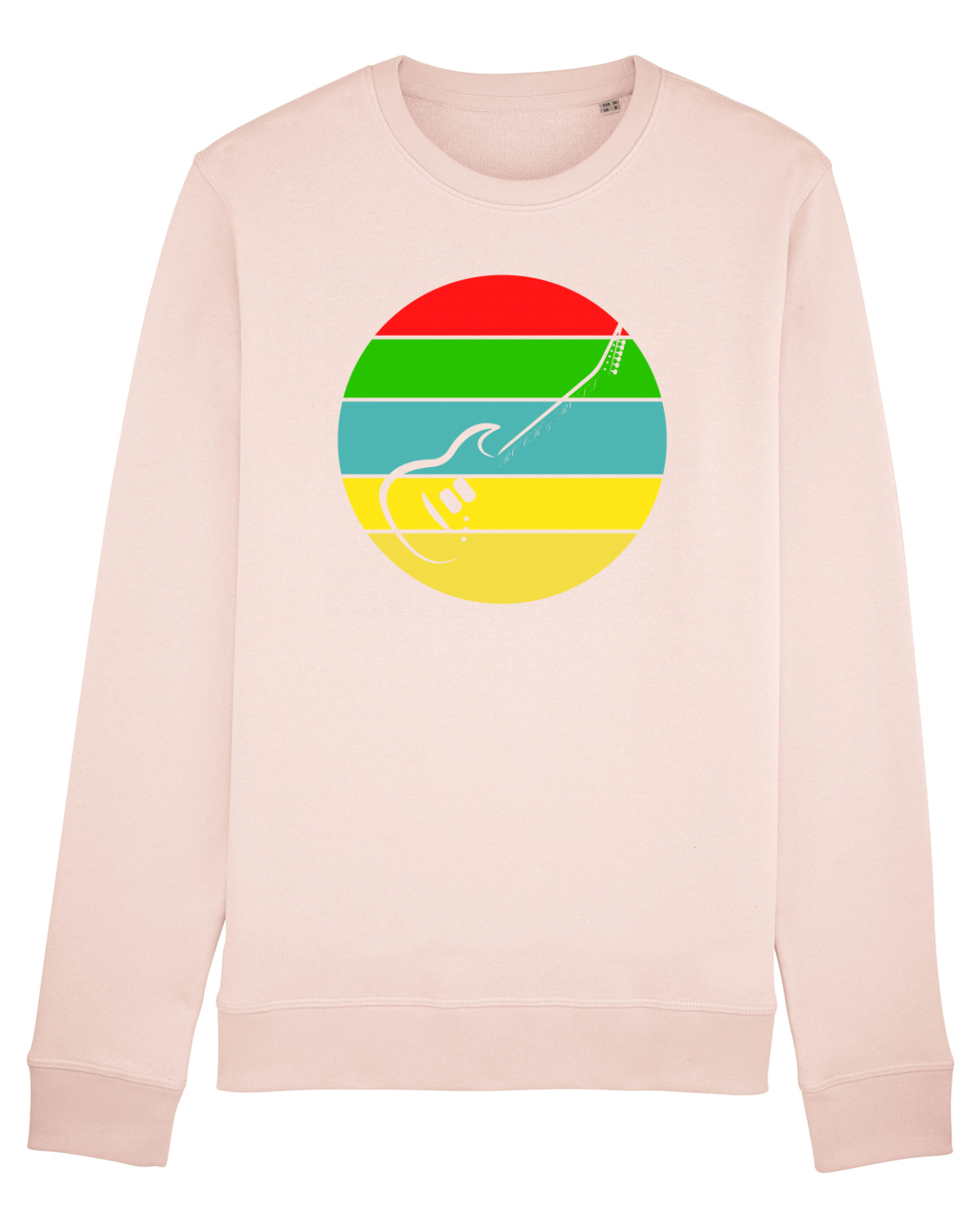 Bluză mânecă lungă Unisex Rise Candy Pink