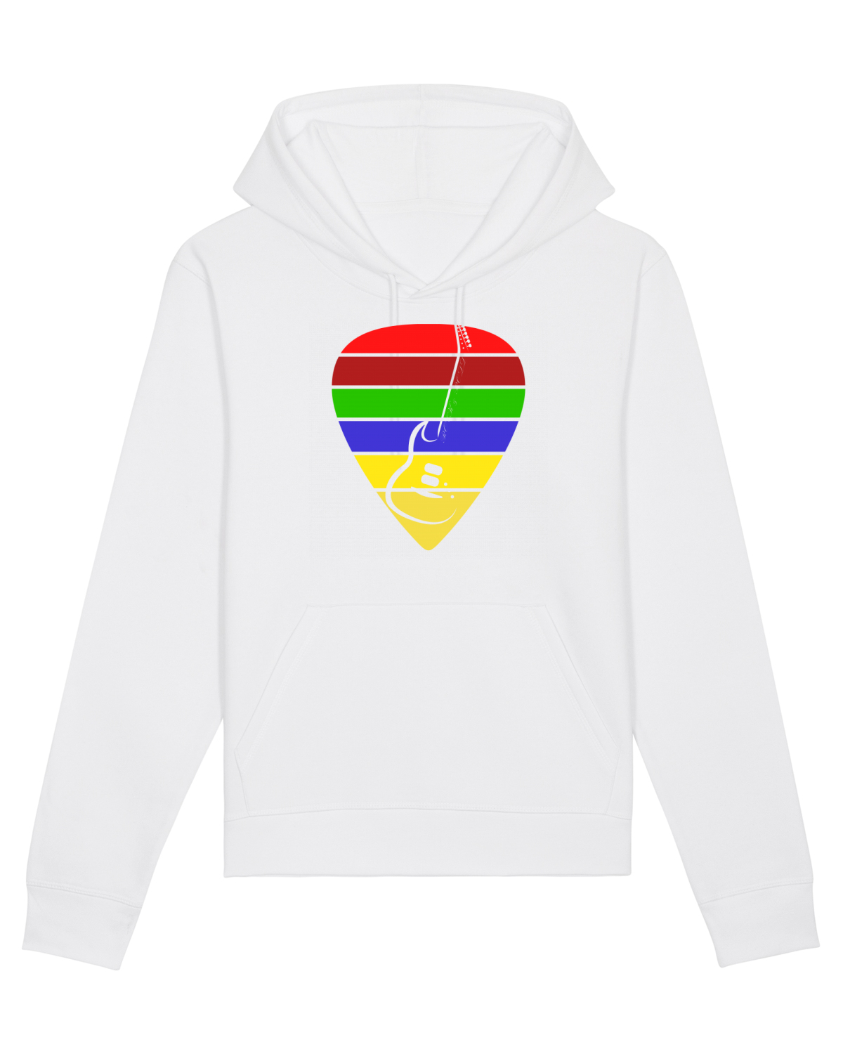 Hanorac Unisex Drummer White