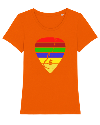 Rock Music Lover Bright Orange
