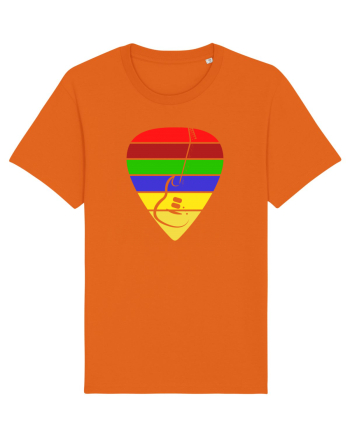 Rock Music Lover Bright Orange