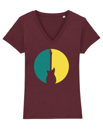 Rock Music Lover Burgundy