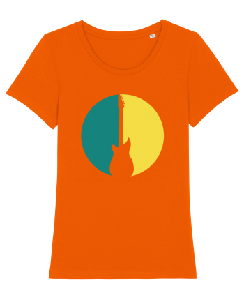 Rock Music Lover Bright Orange