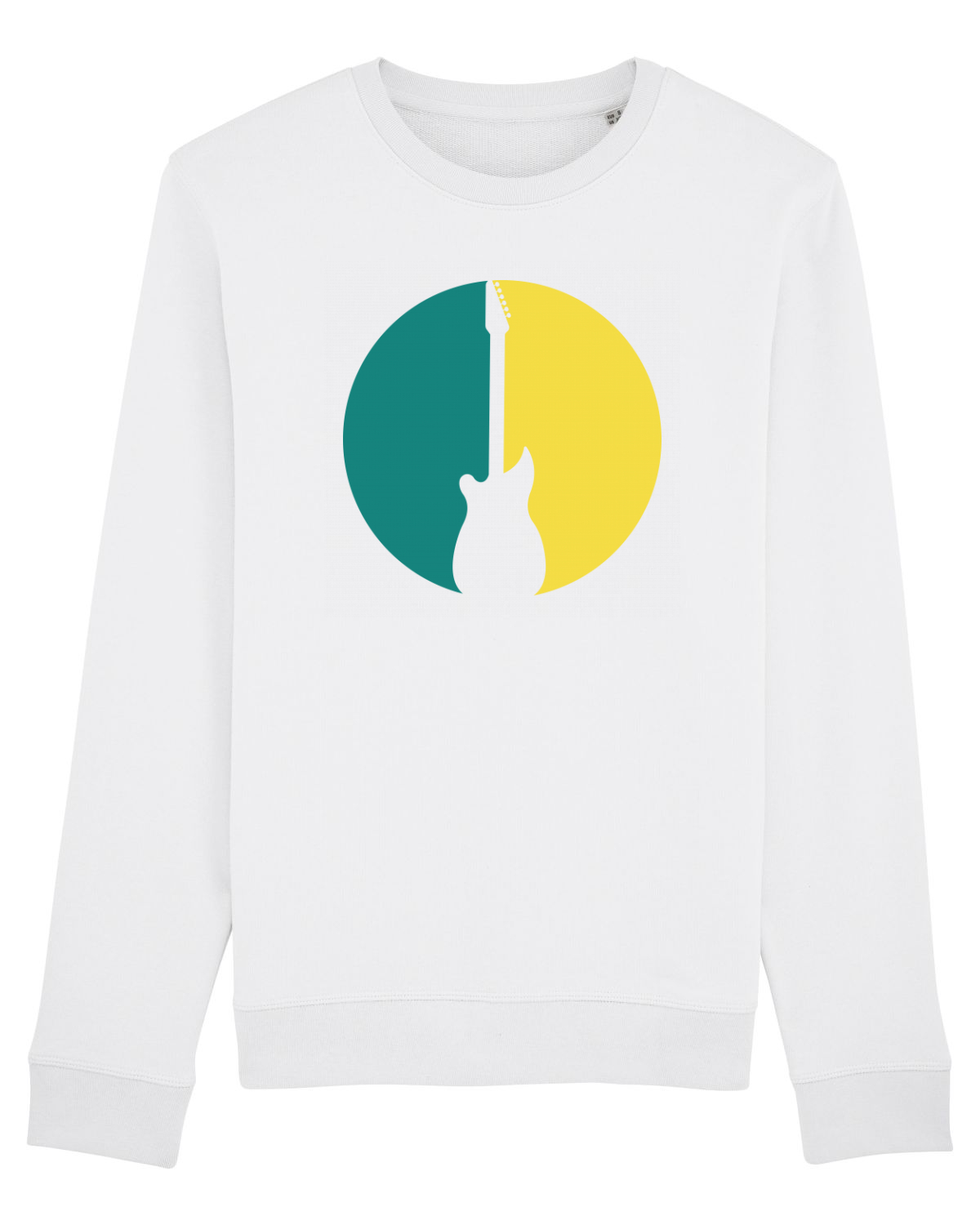 Bluză mânecă lungă Unisex Rise White