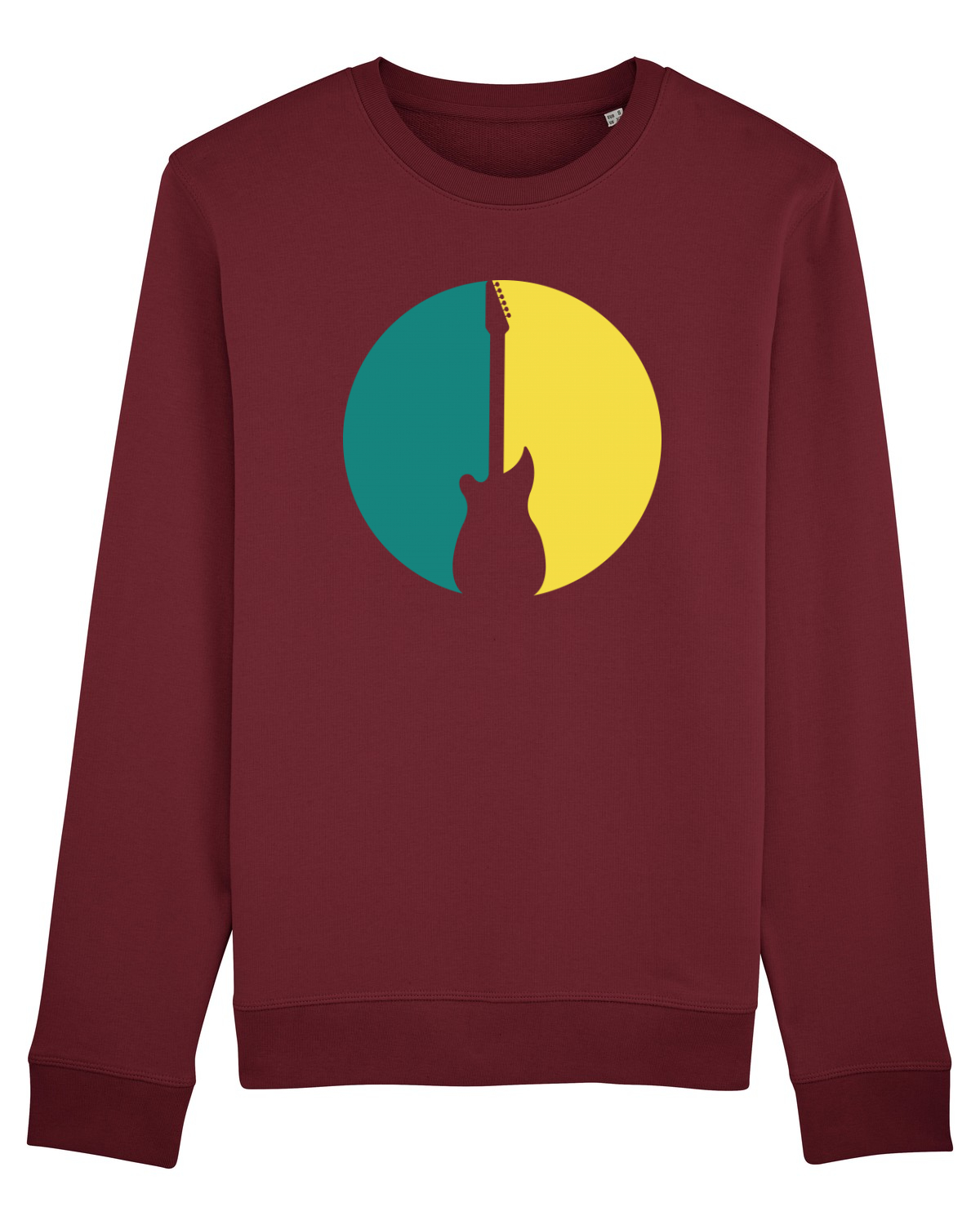 Bluză mânecă lungă Unisex Rise Burgundy