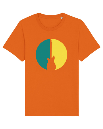 Rock Music Lover Bright Orange