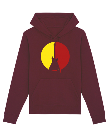 Rock Music Lover Burgundy