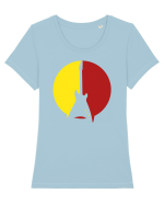 Rock Music Lover Tricou mânecă scurtă guler larg fitted Damă Expresser