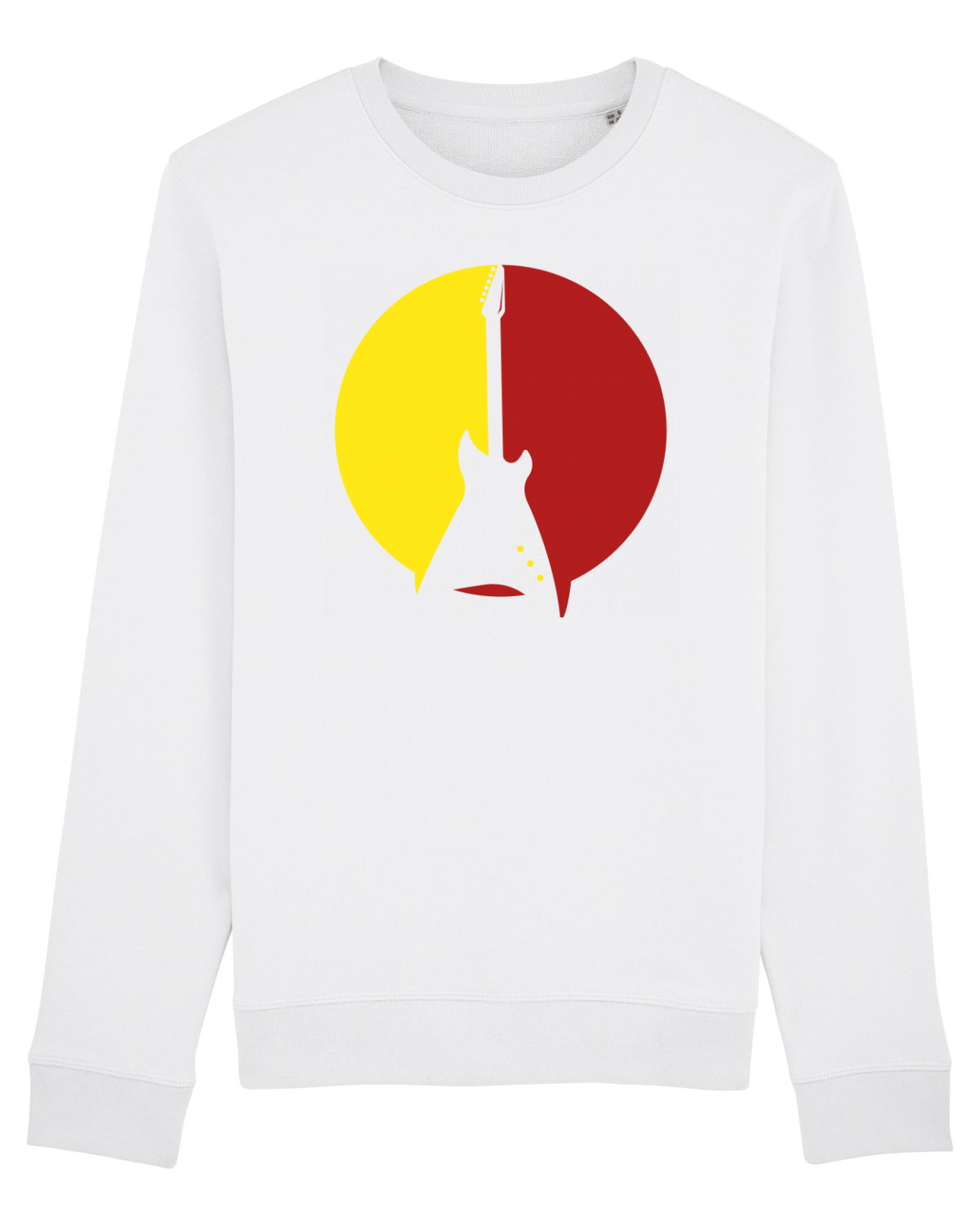 Bluză mânecă lungă Unisex Rise White