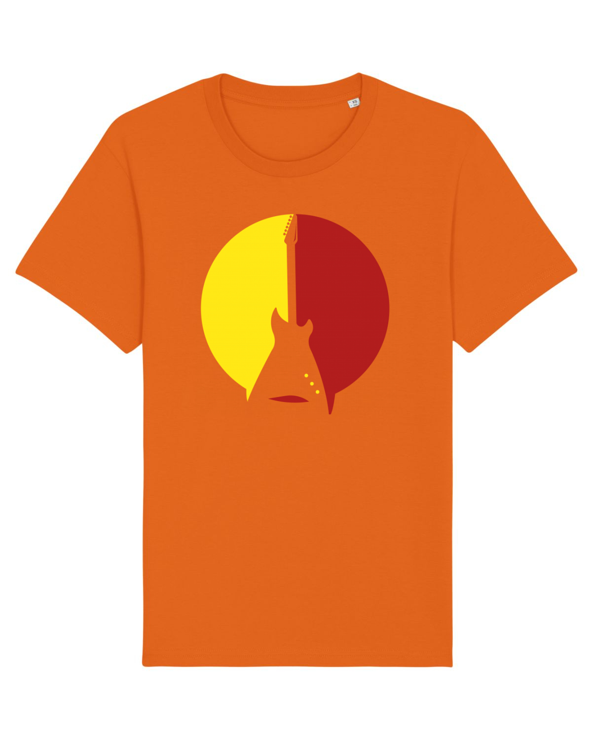 Tricou mânecă scurtă Unisex Rocker Bright Orange