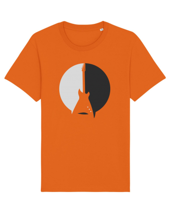 Rock Music Lover Bright Orange
