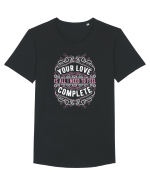 Your Love is All I Need Tricou mânecă scurtă guler larg Bărbat Skater