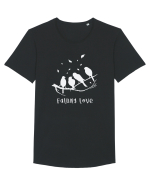 falling love Tricou mânecă scurtă guler larg Bărbat Skater